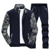 Load image into Gallery viewer, Tracksuit Men Sporting Fleece Thick Hooded Brand-Clothing Casual Track Suit Men Jacket+Pant Warm Fur Inside Winter Sweatshirt