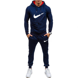 New Men Sportswear Hoodies Pants Set Spring Track Suit Clothes Casual Tracksuit Men Sweatshirts Coats Male Joggers Streetwear