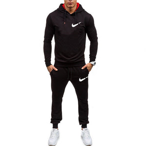 New Men Sportswear Hoodies Pants Set Spring Track Suit Clothes Casual Tracksuit Men Sweatshirts Coats Male Joggers Streetwear