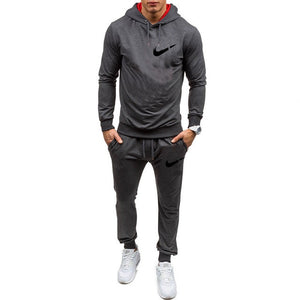 New Men Sportswear Hoodies Pants Set Spring Track Suit Clothes Casual Tracksuit Men Sweatshirts Coats Male Joggers Streetwear